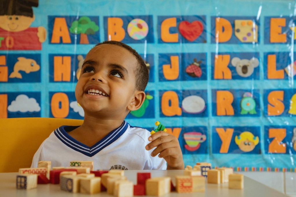 educação das crianças