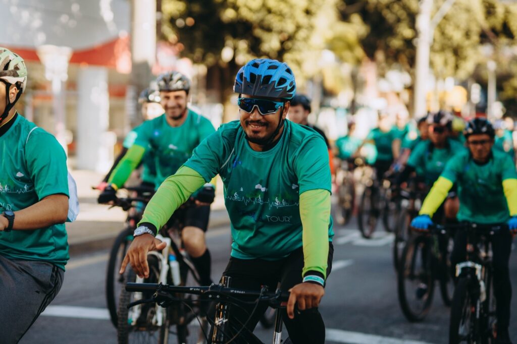 Para participar do passeio ciclístico, os interessados devem se